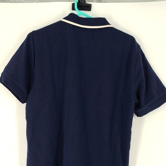 Old Navy Size M Navy Blue 1/4 Zip Tee - Picture 3 of 9